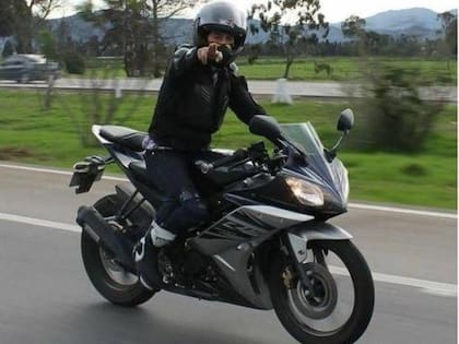 Gabriel realizó viajes en su motocicletas por diferentes ciudades del país y Ecuador