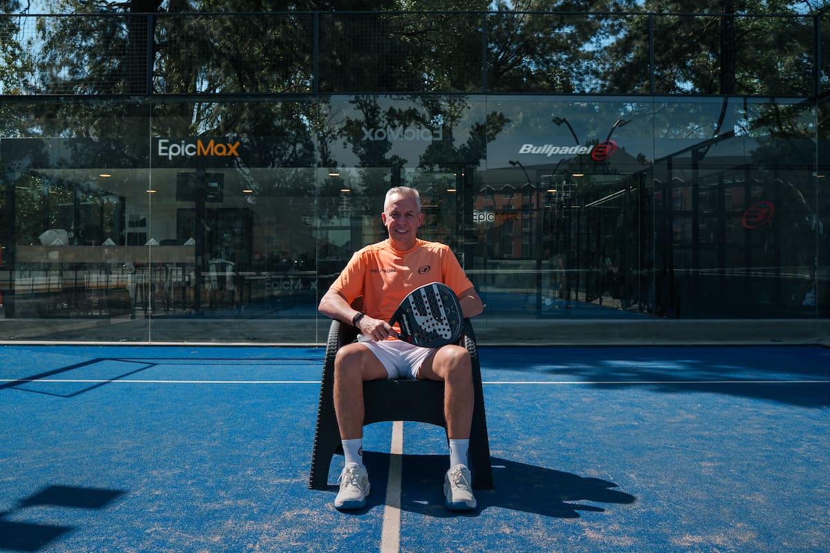 Gabriel Reca, uno de los entrenadores más prestigiosos del universo del pádel (foto: Bullpadel)
