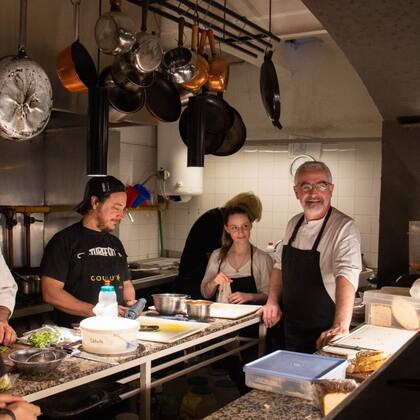 Gabriel Reusa en Las noches del Chef, con talleres para sentirse cocinero