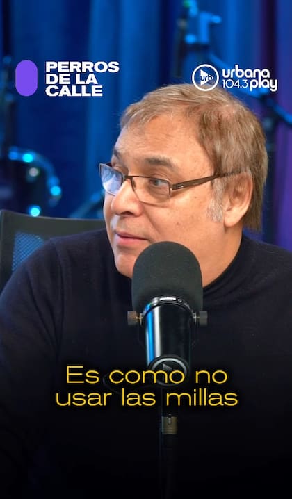 Gabriel Rolón reflexionó sobre el paso del tiempo durante su participación en Urbana Play (Captura: Instagram @perroscalle)