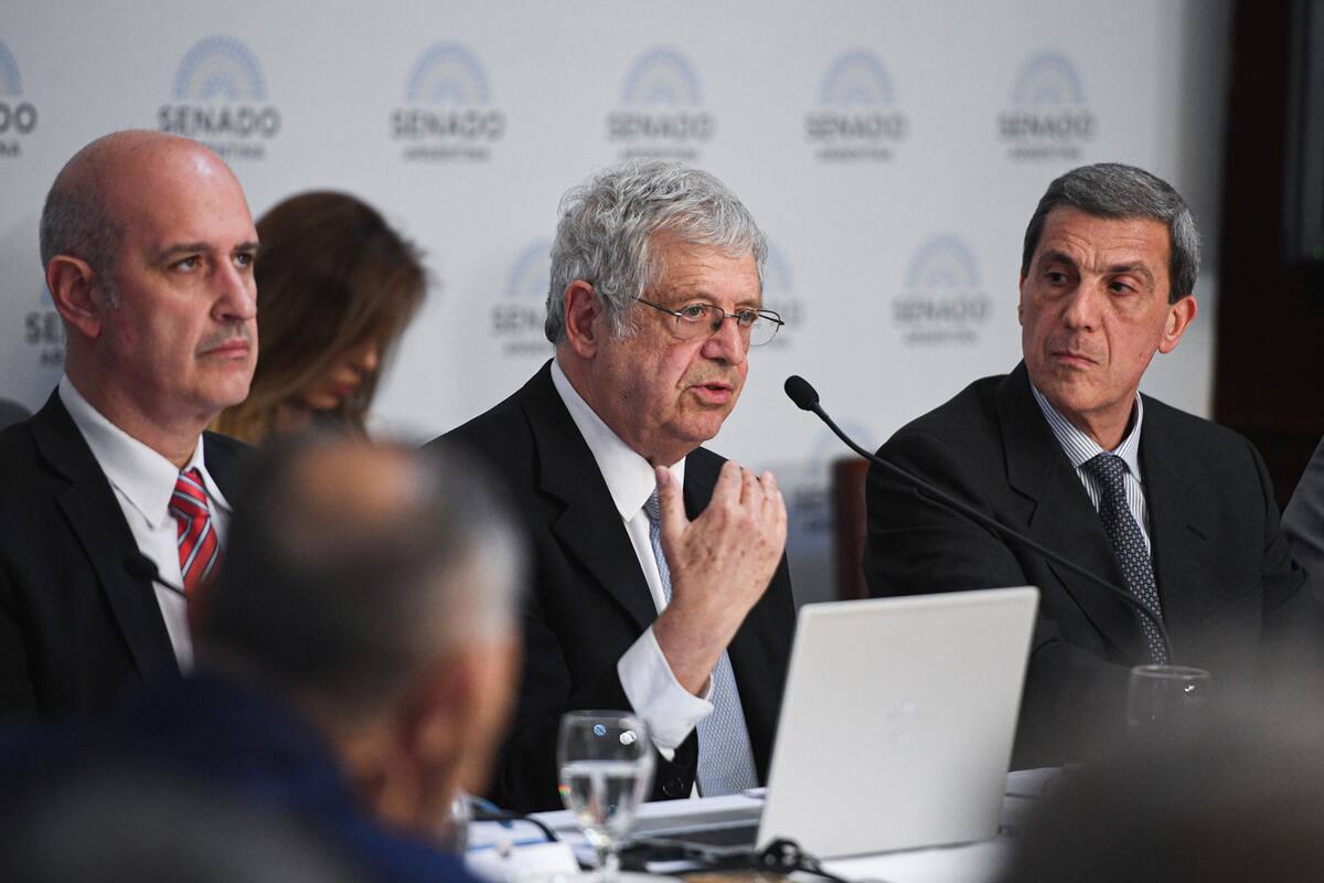 Gabriel Rubinstein, viceministro de Economía, en la reunión de la comisión de Presupuesto y Hacienda en la que defendió el proyecto de presupuesto 2023