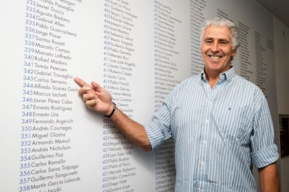 Gabriel Travaglini y un número mágico en la lista: fue el jugador 342 de los Pumas en la historia