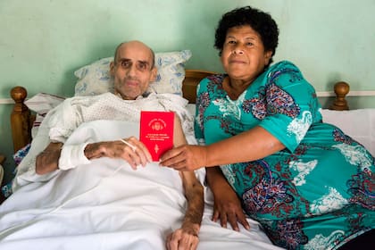 Gabriel Vespa y Bernardina Ferreira dieron el sí