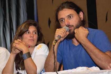 Gabriela Carpineti y Juan Grabois