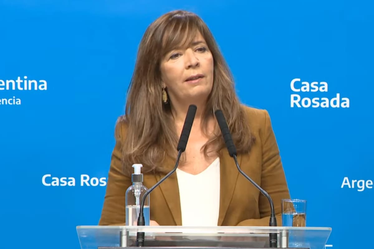 Gabriela Cerruti, vocera de la Presidencia