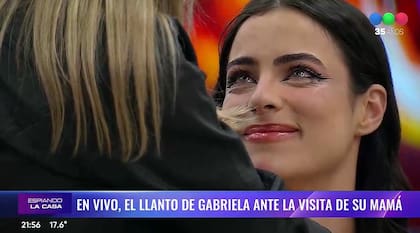 Gabriela de Gran Hermano recibió la visita de su mamá