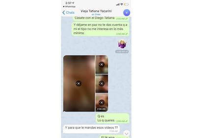 El día en el que Yacarini amenaza a Gabriela con viralizar el video íntimo