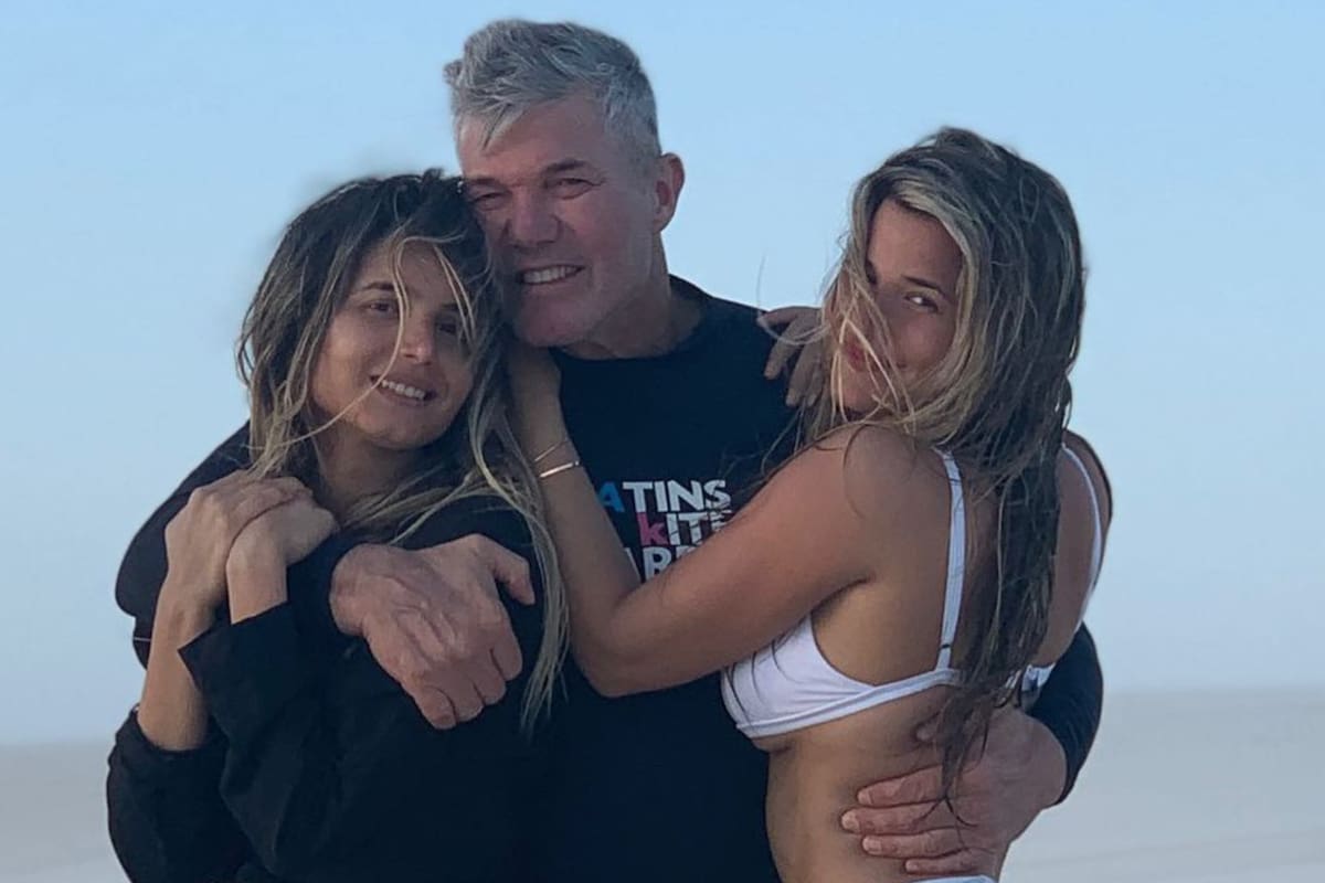 Gabriela García Girotti es la madre de María y Delfina Burlando (Foto Instagram @burlandofernando)