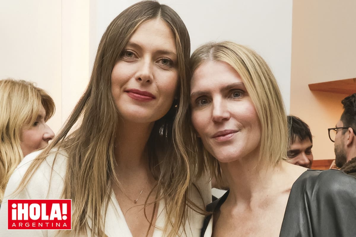 Gabriela Hearst posa con su amiga, la ex tenista Maria Sharapova.