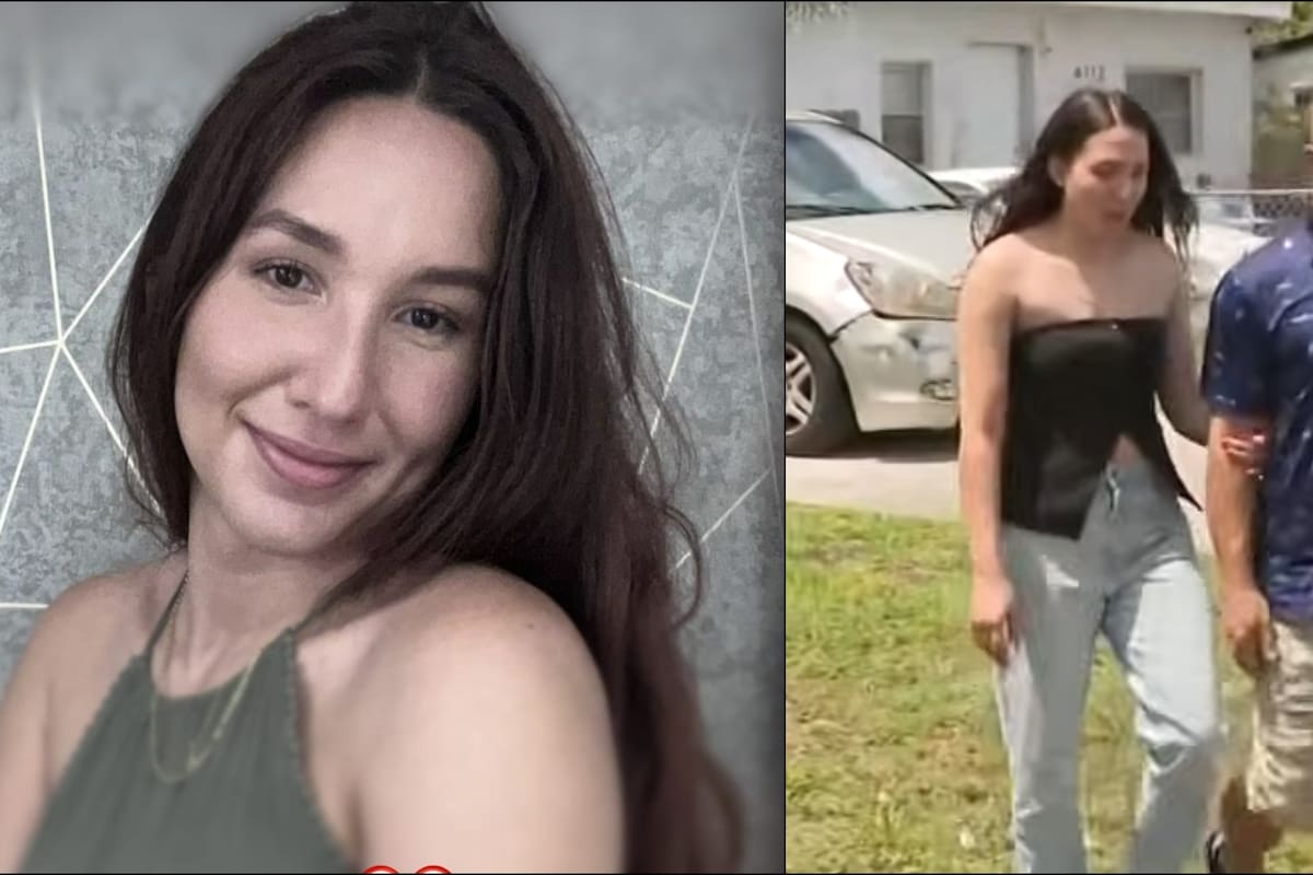 Gabriela Lozano pudo reunirse con su pareja en Hollywood, Florida, tras permanecer seis meses detenida por el ICE