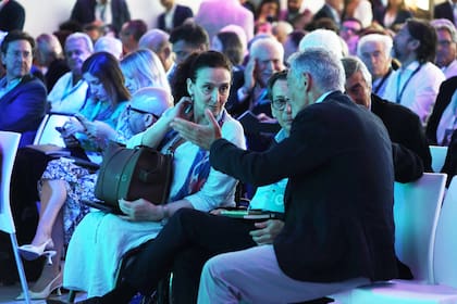 Gabriela Michetti, exvicepresidenta durante la gestión de Mauricio Macri, asistió al Foro ABECED