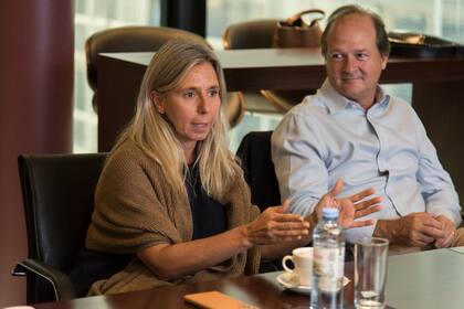 Gabriela Renaudo, presidenta del próximo Coloquio de IDEA, y Daniel González, director ejecutivo de la entidad