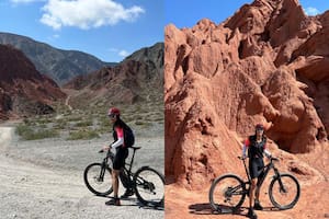 Gabriela Sabatini compartió las impactantes fotos de sus vacaciones extremas por el norte argentino