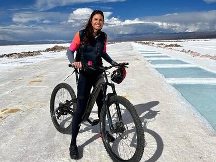 Gabriela Sabatini compartió postales de su estadía en Jujuy