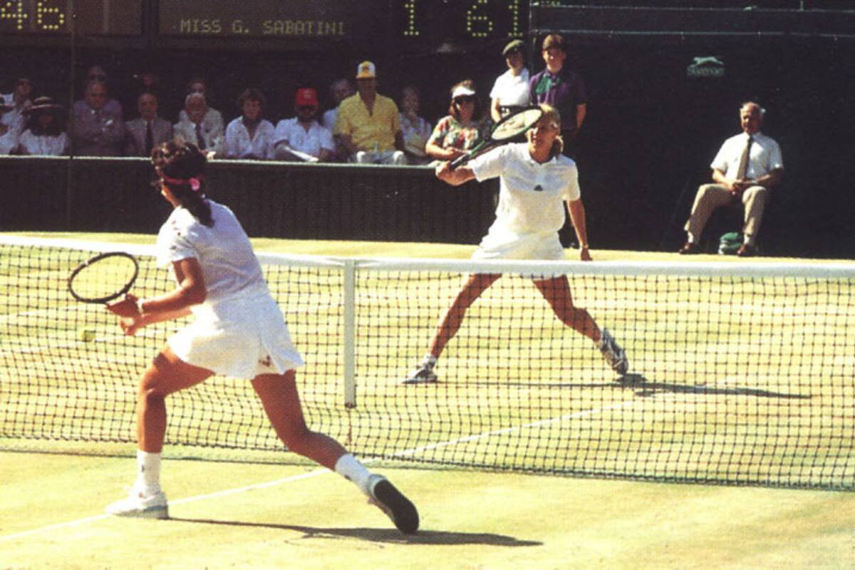 Gabriela Sabatini fue la primera en jugar un middle sunday