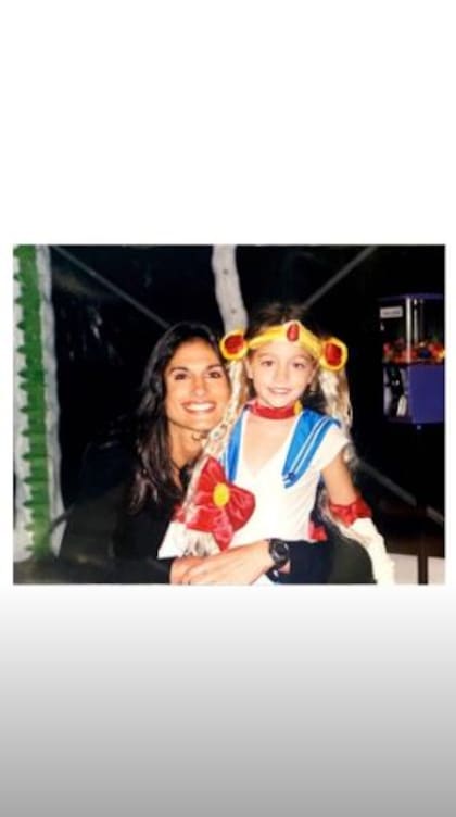 Gabriela Sabatini y su sobrina Oriana. Una relación muy estrecha