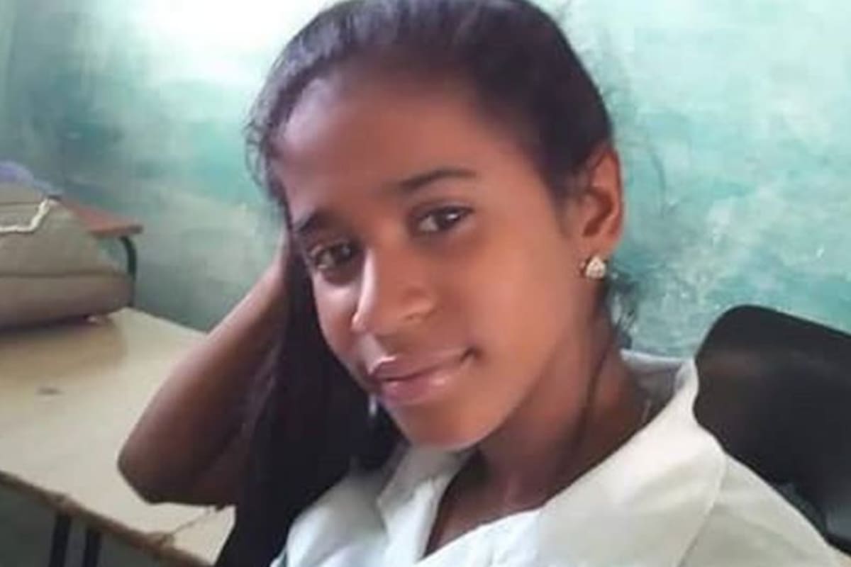 Gabriela Zequeira tiene 17 años, estudia contabilidad y fue detenida el 11 de julio en La Habana