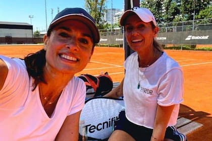 Gaby Sabatini con Gisela Dulko, ejes de un gran anuncio