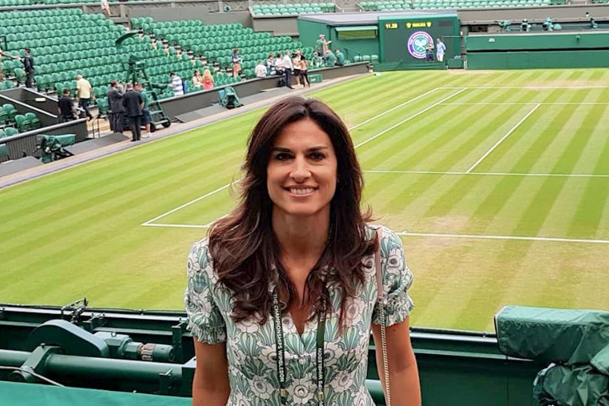 Gaby Sabatini en Wimbledon
