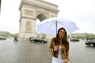 Gaby Sabatini, radiante en París: “Hoy me gusta hablar, hablar en la calle, conectarme con las personas”