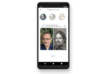 Desde Google aseguran que la selfie sólo se utiliza para buscar las semejanzas y no queda guardada en ninguna base de datos
