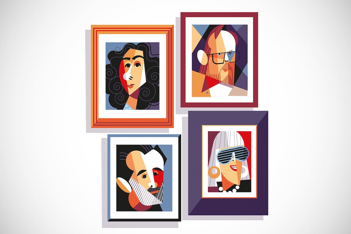 Gachi Hasper, Guillermo Kuitca, Jorge Macchi y Marta Minujín