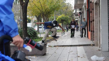 Gael Dabor se luce por las calles de Buenos Aires