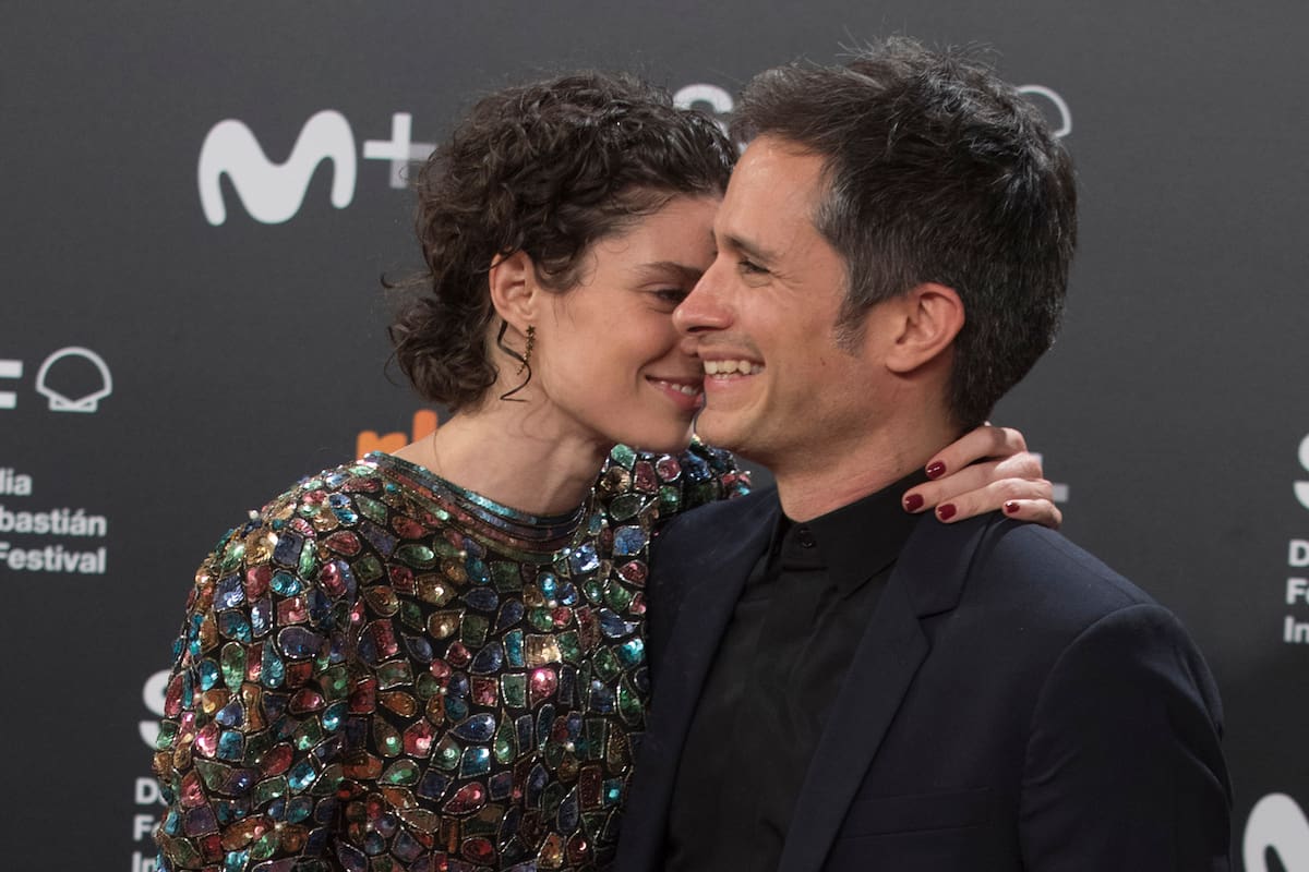 Gael García Bernal y su actual pareja, Fernanda Aragonés, en el festival de
San Sebastián en 2019