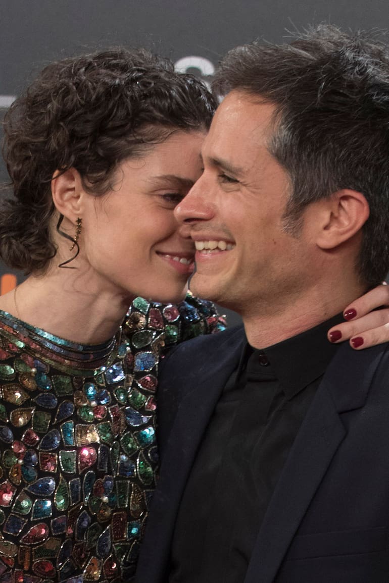 Gael García Bernal y su actual pareja, Fernanda Aragonés, en el festival de
San Sebastián en 2019