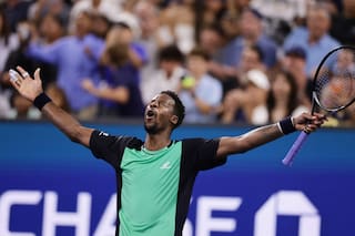 Gael Monfils gana en el US Open en su 40° cumpleaños y alarga su carrera en Grand Slam