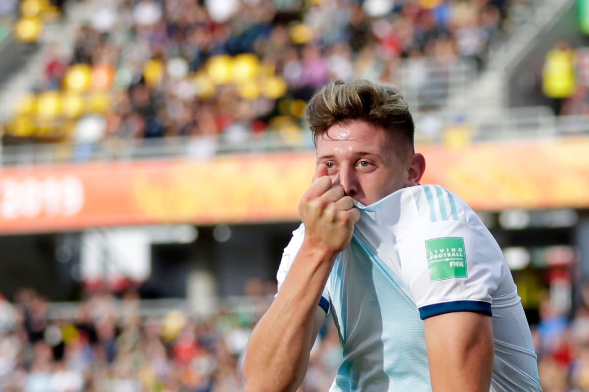 Gaich abrió la cuenta ante Portugal