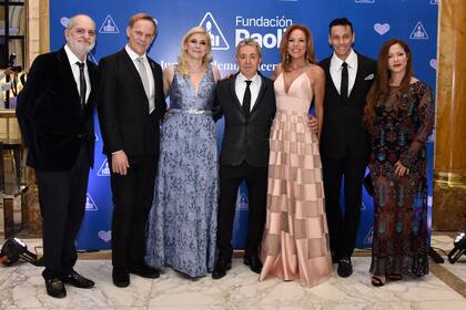 Los famosos apoyaron a la fundación en su primera gala