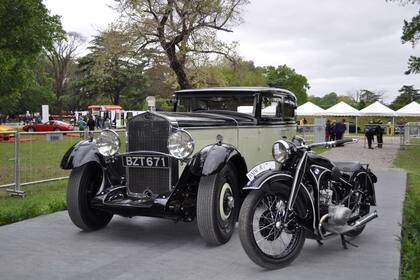Galardón mayor. El Delage D8 1932 y la BMW R17 que se llevaron los codiciados premios Best of Show de Autoclásica
