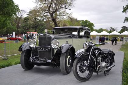 Galardón mayor. El Delage D8 1932 y la BMW R17 que se llevaron los codiciados premios Best of Show de Autoclásica