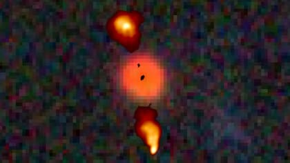 Galaxia creándose