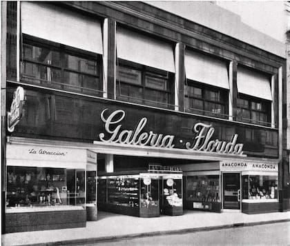Galería Florida, en el 251, tuvo su época de esplendor en los años 40 y 50