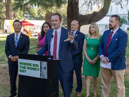 Gallagher justificó la propuesta en el hartazgo de regiones rurales frente al reciente rediseño de distritos electorales impulsado por el gobernador Newsom