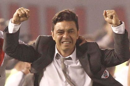 Gallardo lo festejó con todo