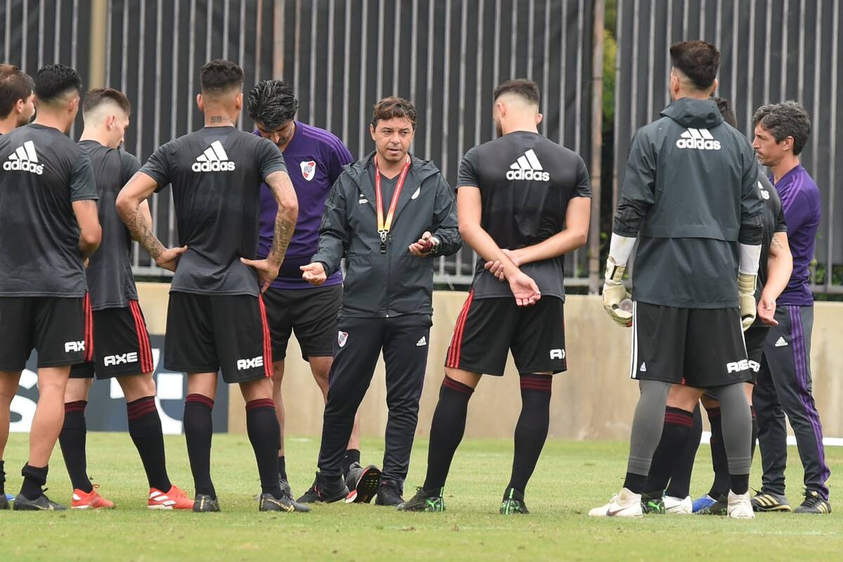 Gallardo mantiene una exigencia alta hacia el plantel de River y los jugadores le responden