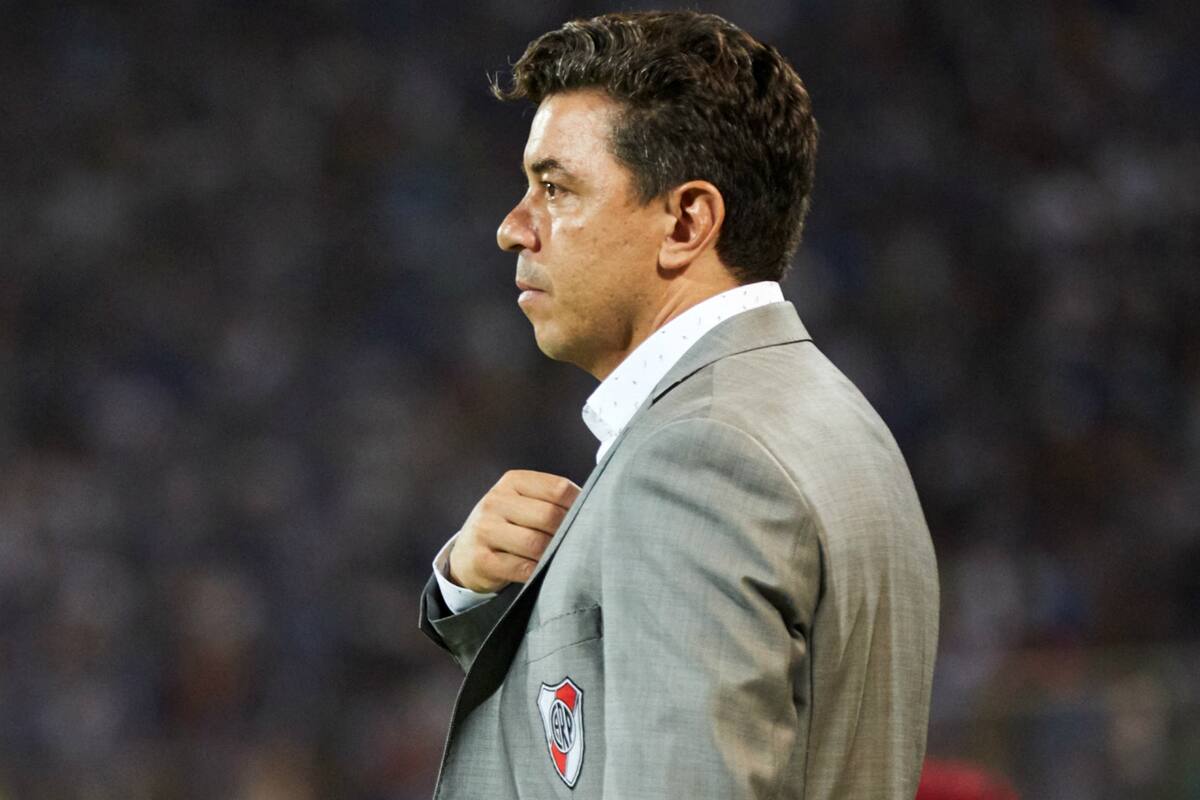 Gallardo no conducirá a River en el próximo encuentro por la Superliga