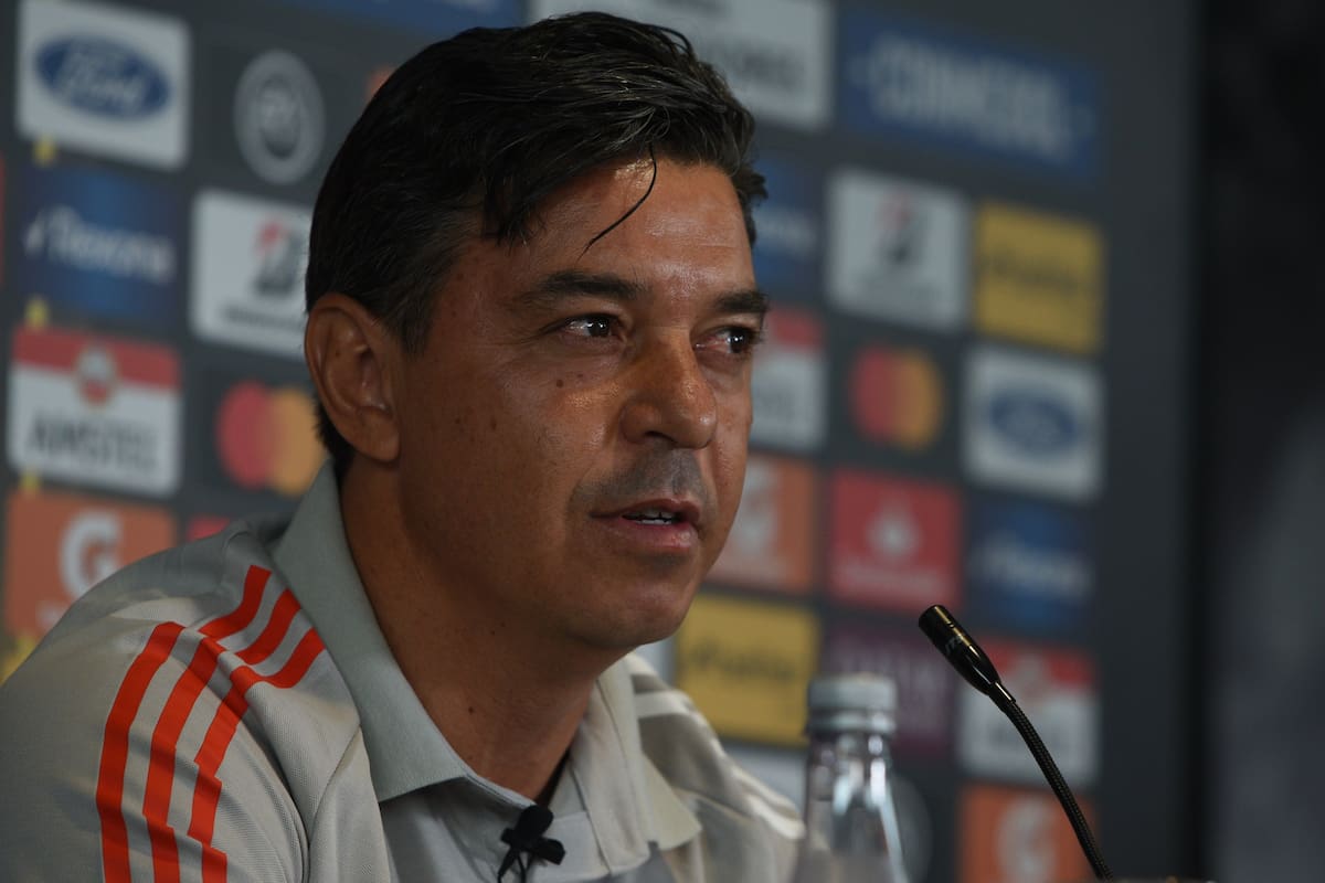 Gallardo no confirmó el equipo, pero avisó: "Vamos a ser totalmente competitivos"