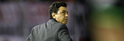Gallardo, preocupado cuando River no encontraba el camino