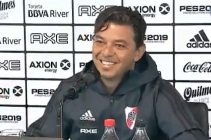 Gallardo se refirió al reclamo de Boca por la final de la Libertadores.