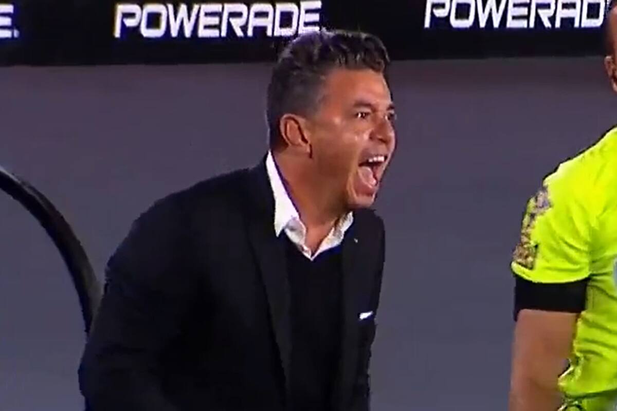 Gallardo vivió el empate de River con Atlético Tucumán con nerviosismo