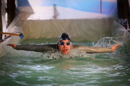 Galleguillo extrañaba las prácticas en el Polideportivo de Florencio Varela