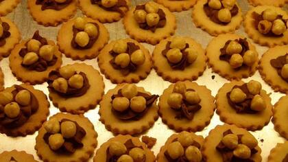 Galletas con tres avellanas para celebrar la película en el castillo de Moritzburg