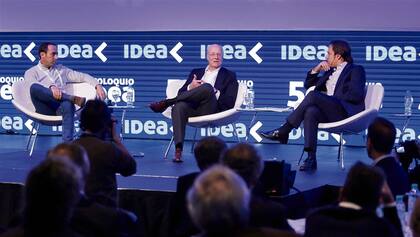 Galperín, Rocca y Del Río, en un debate que generó fuertes consensos