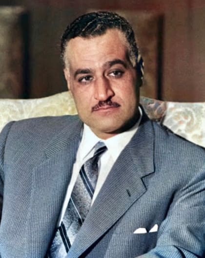 Gamal Abdel Nasser fue el segundo presidente de Egipto y unos de los líderes en el movimiento panafricanista