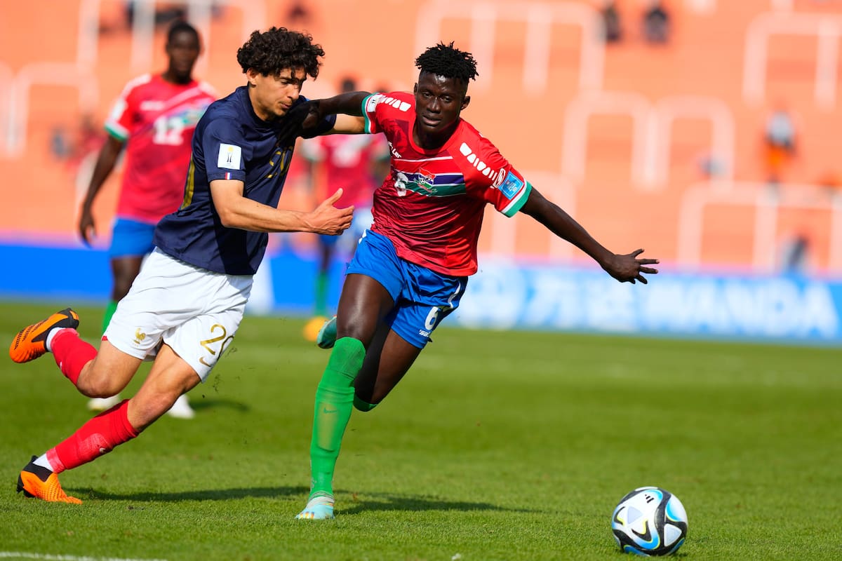 Gambia le ganó a Francia en Mendoza, clasificó a octavos de final y dejó a los galos al borde de la eliminación