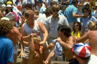 Raúl Gámez recordó su pelea contra los hooligans en el partido contra Inglaterra en México 86